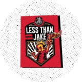 Less Than Jake Motiv 3 Anstecker mit Sicherheitsnadel Ø 25mm