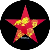 Stalin, The Stalin Motiv 1 Anstecker mit Sicherheitsnadel Ø 25 mm