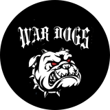 War Dogs Motiv 1 Anstecker mit Sicherheitsnadel Ø 25 mm