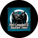 Phil Campbell And The Bastard Sons Motiv 3 Anstecker mit Sicherheitsnadel Ø 25 mm