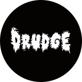 Drudge Motiv 1 Anstecker mit Sicherheitsnadel Ø 25 mm