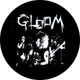 Gloom Motiv 1 Anstecker mit Sicherheitsnadel Ø 25 mm