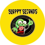 Sloppy Seconds Motiv 3 Anstecker mit Sicherheitsnadel Ø 25 mm
