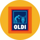 Oldi Motiv 2 Anstecker mit Sicherheitsnadel Ø 25 mm