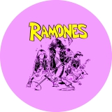 Ramones, The Ramones Motiv 38 Anstecker mit Sicherheitsnadel Ø 25mm