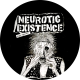 Neurotic Existance Motiv 1 Anstecker mit Sicherheitsnadel Ø 25 mm