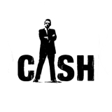 Cash, Johnny Cash Motiv 1 Anstecker mit Sicherheitsnadel Ø 25mm