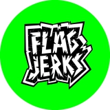Flag Jerks Motiv 3 Anstecker mit Sicherheitsnadel Ø 25 mm