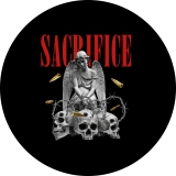 Sacrifice Motiv 1 Anstecker mit Sicherheitsnadel Ø 25 mm