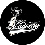 Riot Academy Mob Action Motiv 1 Anstecker mit Sicherheitsnadel Ø 25 mm