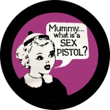 Sex Pistols, The Sex Pistols Motiv 43 Anstecker mit Sicherheitsnadel Ø 25mm