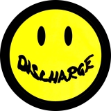 Discharge Motiv 42 Anstecker mit Sicherheitsnadel Ø 25 mm