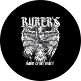 Ryker´s Rykers Motiv 2 Anstecker mit Sicherheitsnadel Ø 25 mm