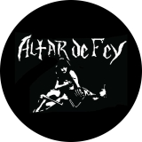 Altar De Fey Motiv 1 Anstecker mit Sicherheitsnadel Ø 25 mm