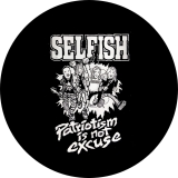 Selfish Motiv 1 Anstecker mit Sicherheitsnadel Ø 25 mm