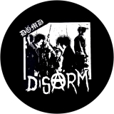 Disarm Motiv 2 Anstecker mit Sicherheitsnadel Ø 25 mm