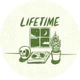 Lifetime Motiv 5 Anstecker mit Sicherheitsnadel Ø 25 mm