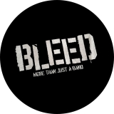 Bleed Motiv 1 Anstecker mit Sicherheitsnadel Ø 25 mm
