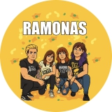 Ramonas, The Ramonas Motiv A Anstecker mit Sicherheitsnadel Ø 25mm