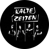 Kalte Zeiten Motiv 3 Anstecker mit Sicherheitsnadel Ø 25 mm