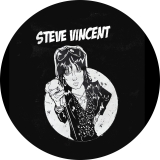 Vincent, Steve Vincent Motiv 1 Anstecker mit Sicherheitsnadel Ø 25 mm