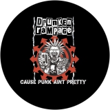 Drunken Rampage Motiv 1 Anstecker mit Sicherheitsnadel Ø 25 mm