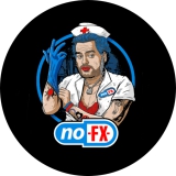 NOFX Motiv 08 Anstecker mit Sicherheitsnadel Ø 25 mm