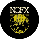 NOFX Motiv 24 Anstecker mit Sicherheitsnadel Ø 25 mm