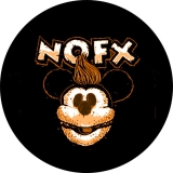 NOFX Motiv 41 Anstecker mit Sicherheitsnadel Ø 25 mm