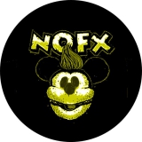 NOFX Motiv 42 Anstecker mit Sicherheitsnadel Ø 25 mm