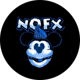 NOFX Motiv 43 Anstecker mit Sicherheitsnadel Ø 25 mm
