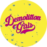 Demolition Girls Motiv 1 Anstecker mit Sicherheitsnadel Ø 25 mm