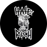 Hate The Rich Motiv 1 Anstecker mit Sicherheitsnadel Ø 25 mm