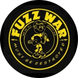 Fuzz War Motiv 1 Anstecker mit Sicherheitsnadel Ø 25 mm