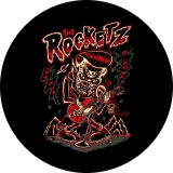 Rocketz, The Rocketz Motiv 1 Anstecker mit Sicherheitsnadel Ø 25 mm