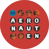 Aeronauten, Die Aeronauten Motiv 1 Anstecker mit Sicherheitsnadel Ø 25 mm