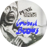 Bombed Bodies Motiv 1 Anstecker mit Sicherheitsnadel Ø 25 mm