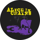 Alice In Chains Motiv 1 Anstecker mit Sicherheitsnadel Ø 25 mm