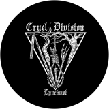 Cruel Division Motiv 1 Anstecker mit Sicherheitsnadel Ø 25 mm