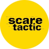 Scare Tactic Motiv 1 Anstecker mit Sicherheitsnadel Ø 25 mm