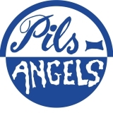 Pils-Angels Motiv 3 Anstecker mit Sicherheitsnadel Ø 25 mm