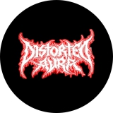 Distorted Aura Motiv 1 Anstecker mit Sicherheitsnadel Ø 25 mm