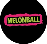 Melonball Motiv 1 Anstecker mit Sicherheitsnadel Ø 25 mm