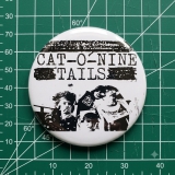 Cat-O´-Nine-Tails Motiv 1 Anstecker mit Sicherheitsnadel Ø 25 mm