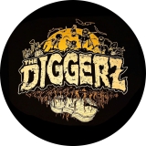 Diggerz, The Diggerz Motiv 1 Anstecker mit Sicherheitsnadel Ø 25 mm