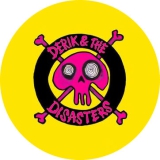 Derik & The Disasters Motiv 1 Anstecker mit Sicherheitsnadel Ø 25 mm