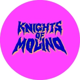 Knights Of Molino Motiv 4 Anstecker mit Sicherheitsnadel Ø 25 mm