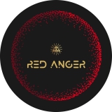 Red Anger Motiv 1 Anstecker mit Sicherheitsnadel Ø 25 mm