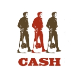 Cash, Johnny Cash Motiv 2 Anstecker mit Sicherheitsnadel Ø 25mm