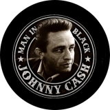 Cash, Johnny Cash Motiv 6 Anstecker mit Sicherheitsnadel Ø 25mm